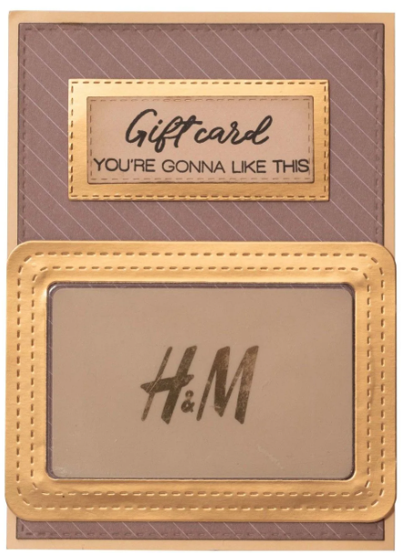 Studio Light • Essentials Clear Stamp Gift Card (SL-ES-STAMP821) *