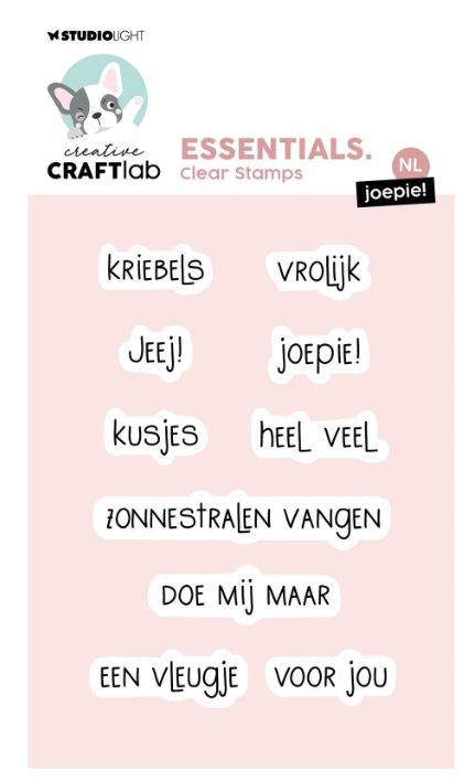 Creative Craftlab • Essentials Clear Stamp Nl Joepie (SL-ES-STAMP834) *