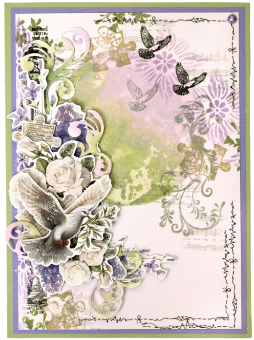 Studio Light • Growing & Blooming Clear Stamp In Faith (JMA-GB-STAMP835) *