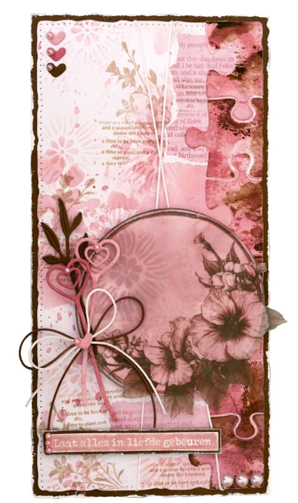 Studio Light • Growing & Blooming Clear Stamp Ter Bemoediging (JMA-GB-STAMP838) *
