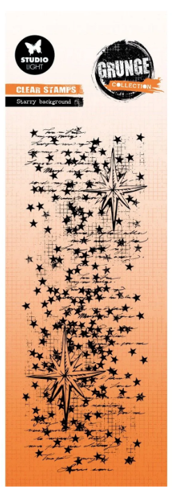 Studio Light • Grunge Collection Clear Stamp Starry Background (SL-GR-STAMP840) *