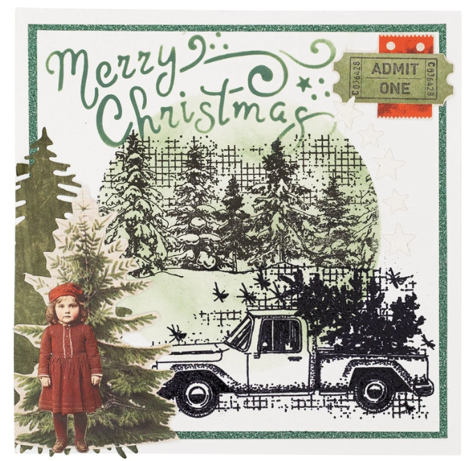 Studio Light • Grunge Collection Clear Stamp Winter Wonderland (SL-GR-STAMP844) *