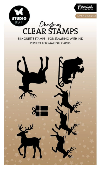 Studio Light • Essentials Clear Stamp Santa & Reindeer (SL-ES-STAMP855) *