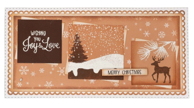 Studio Light • Essentials Clear Stamp Santa & Reindeer (SL-ES-STAMP855) *