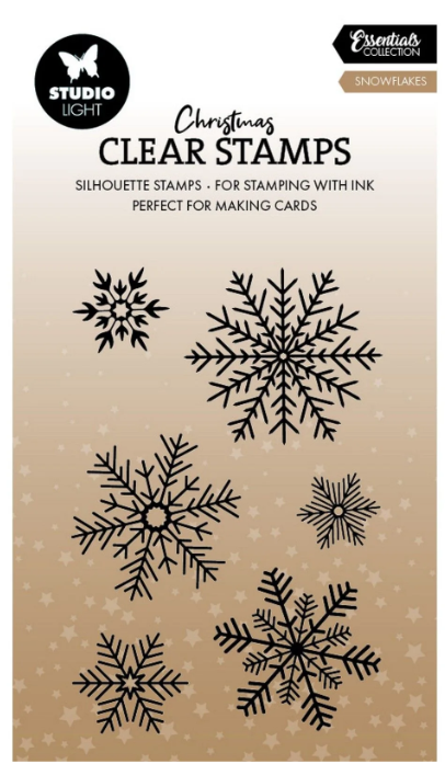 Studio Light • Essentials Clear Stamp Snowflakes (SL-ES-STAMP856) *