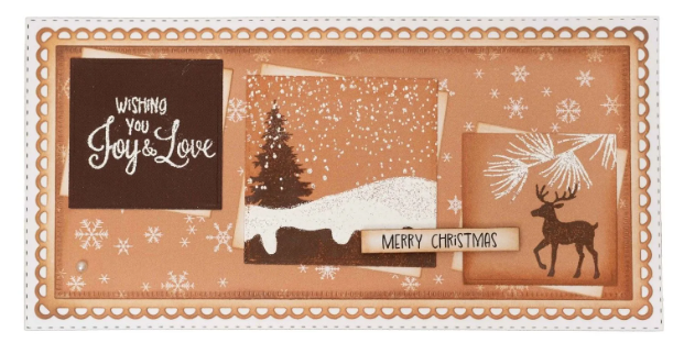 Studio Light • Essentials Clear Stamp Snow Landscape (SL-ES-STAMP861) *