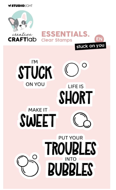 Creative Craftlab • Essentials Clear Stamp Stuck On You (CCL-ES-STAMP865) *