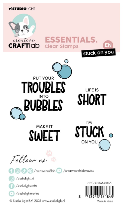 Creative Craftlab • Essentials Clear Stamp Stuck On You (CCL-ES-STAMP865) *