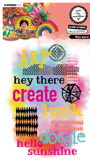 Studio Light • Art by Marlene Clear Stamp Bold words (ABM-25-STAMP867) *