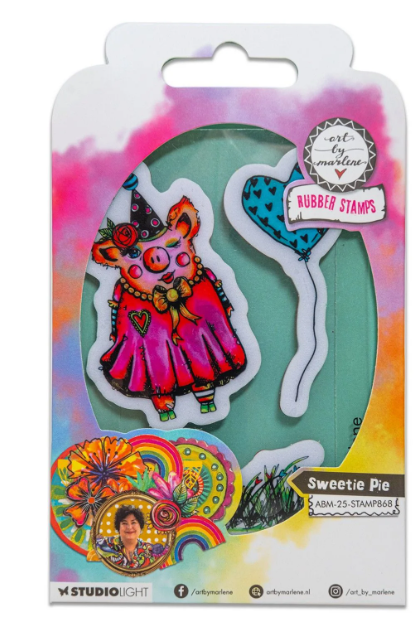 Studio Light • Art by Marlene Cling Rubber Stamp Sweetie pie (ABM-25-STAMP868) *