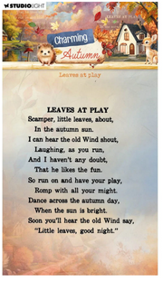 Studio Light • Charming Autumn Clear Stamps Leaves at play (SL-CA-STAMP872) *