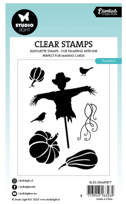 Studio Light • Essentials Clear Stamp Pumpkin (SL-ES-STAMP877) *