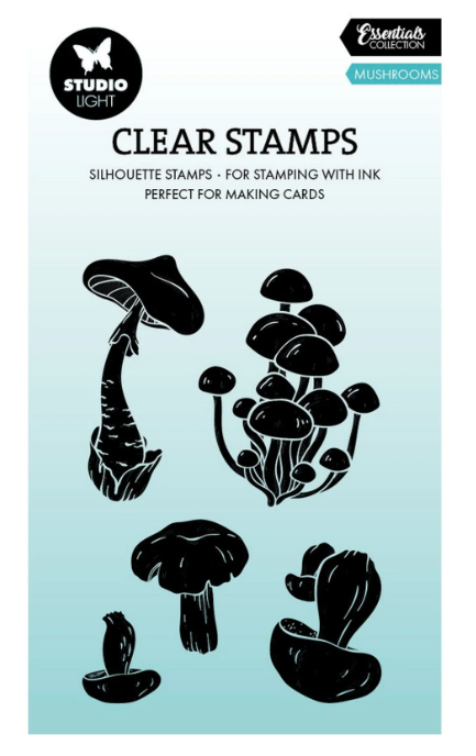 Studio Light • Essentials Clear Stamp Mushrooms (SL-ES-STAMP878) *