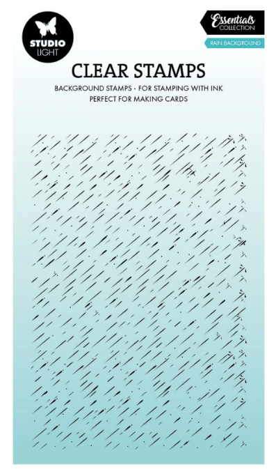 Studio Light • Essentials Clear Stamp Rain Background (SL-ES-STAMP880) *