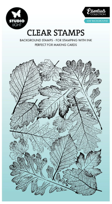Studio Light • Essentials Clear Stamp Leaf Background (SL-ES-STAMP881) *