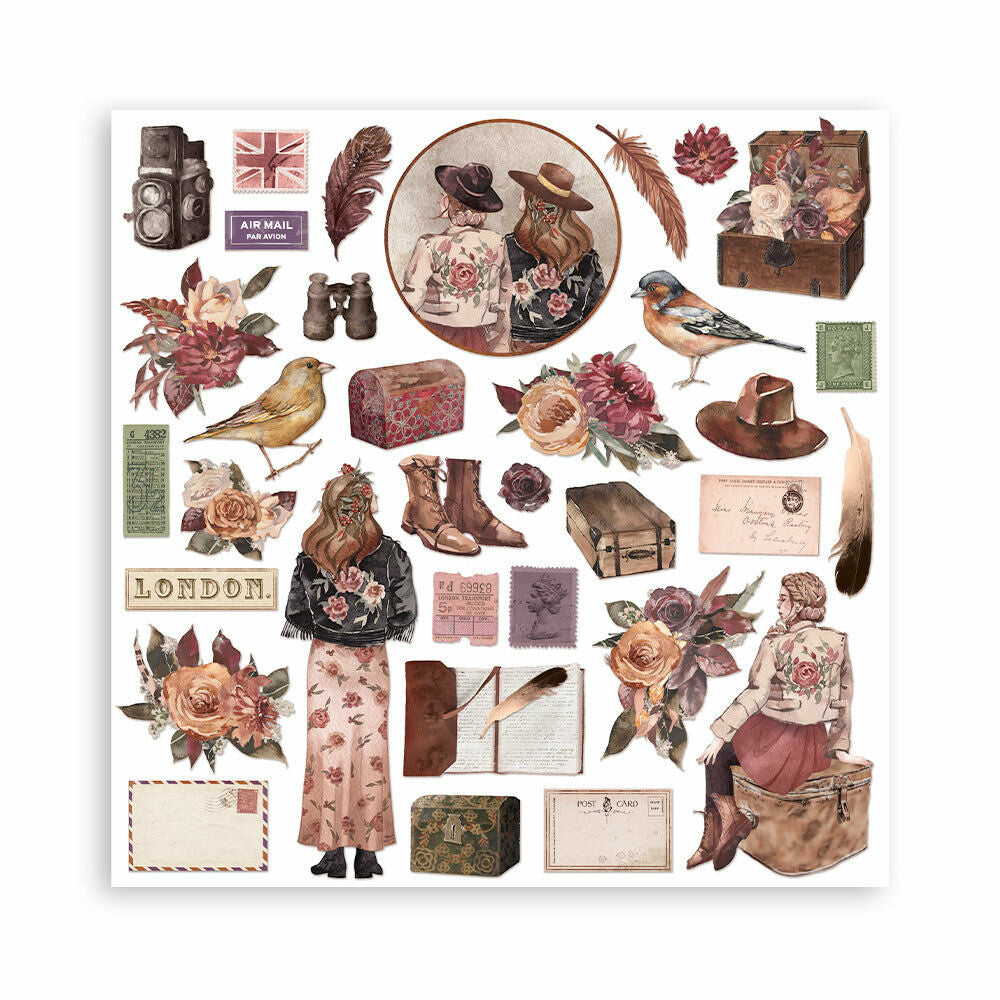 Stamperia Our Way 12x12 Inch Paper Pack (SBBL115)