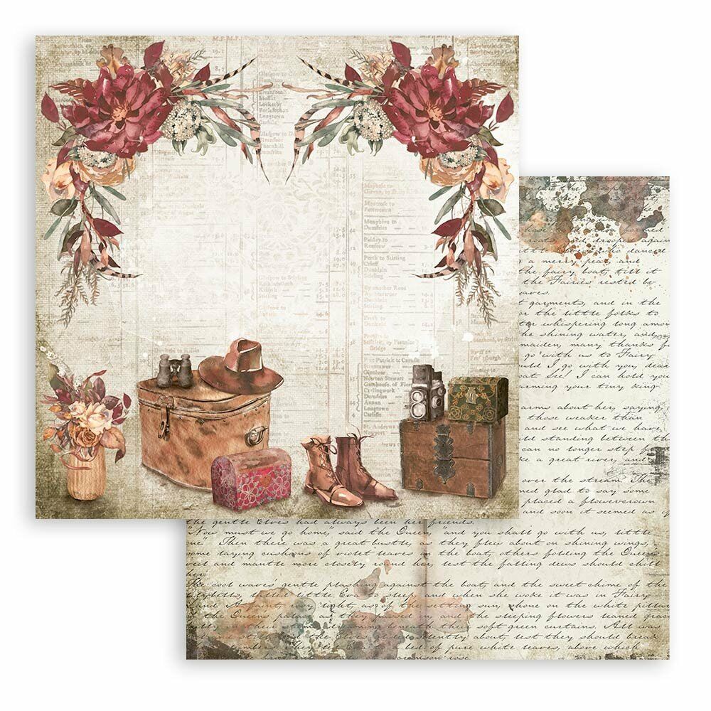 Stamperia Our Way 12x12 Inch Paper Pack (SBBL115)