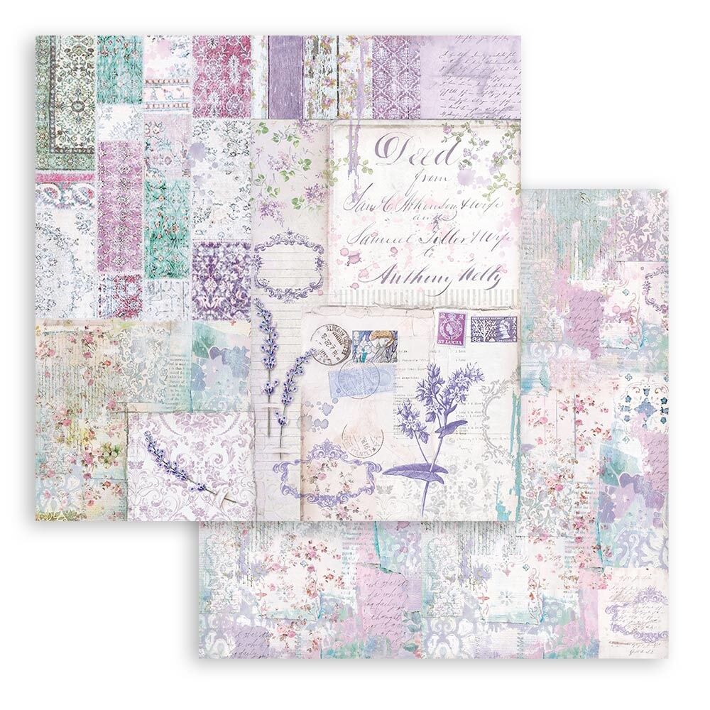 Stamperia Provence 12x12 Inch Paper Pack (SBBL105)