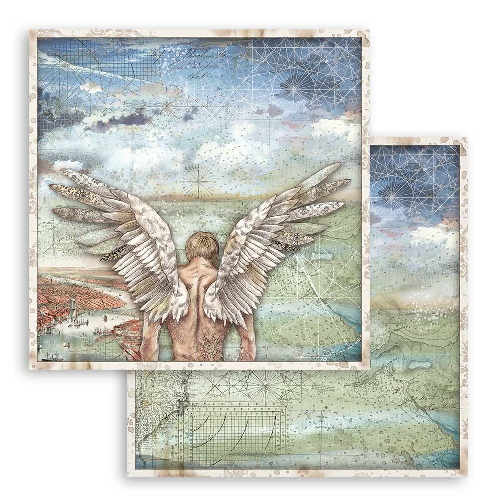 Stamperia Sir Vagabond 12x12 Inch Paper Pack (SBBL80)