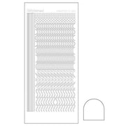 Hobbydots stickervel 020 - White (Adhesive)