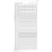 Hobbydots stickervel 021 - White (Adhesive)
