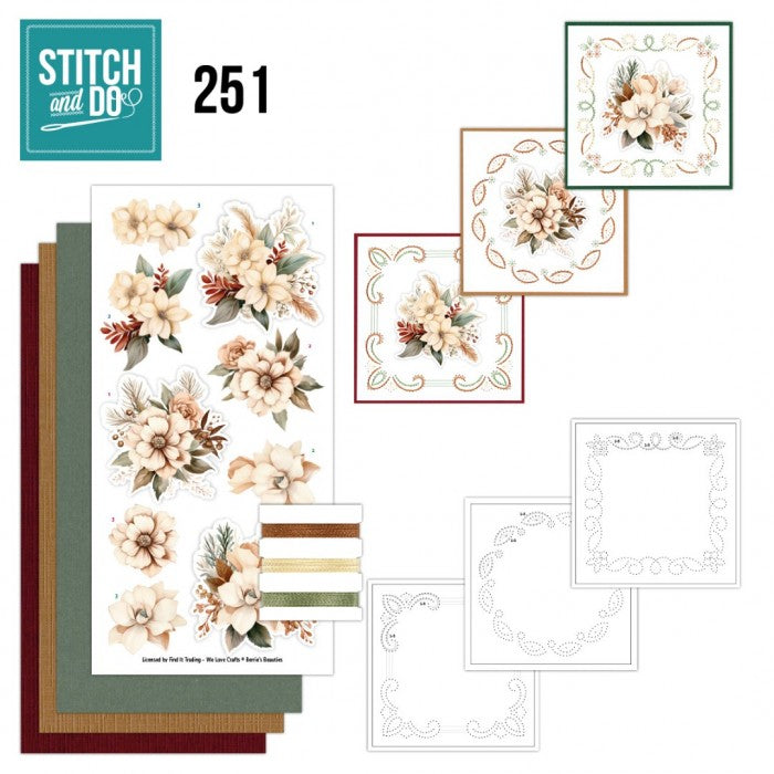 Stitch and Do 251 - Berries Beauties - Cosy Winter