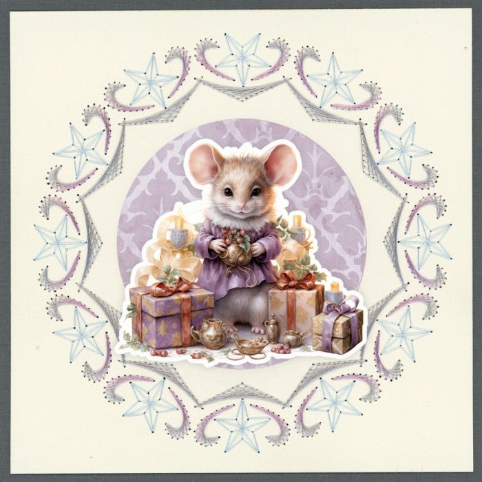Stitch and do on Colour 37 - Pastel Purple Christmas (STDOOC10037)