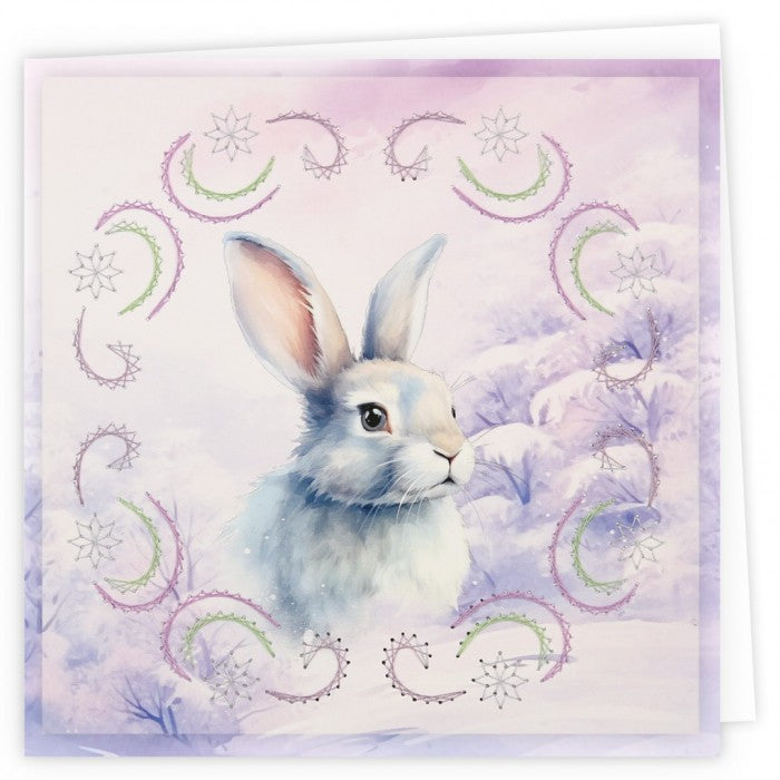 Stitch and Do Cards 9 - Berries Beauties - Rabbits (STDOPP009)