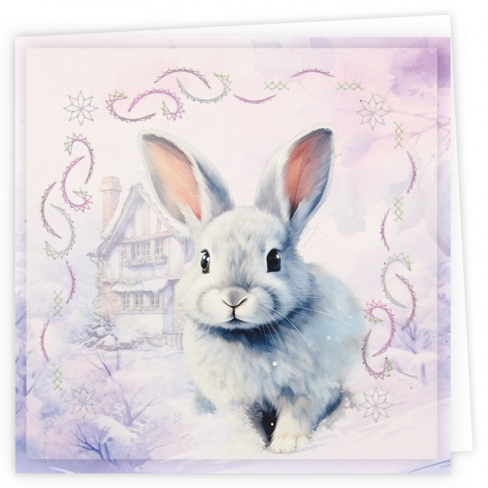 Stitch and Do Cards 9 - Berries Beauties - Rabbits (STDOPP009)