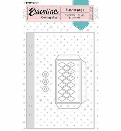 SL Cutting Die Rectangle Planner Essentials 160x280mm nr.347