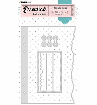 SL Cutting Die Grunge Planner Essentials 160x280mm nr.348