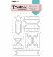 SL Cutting Die Tabs Planner Essentials 110x190mm nr.371