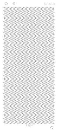 Lines zig zag - Zilver