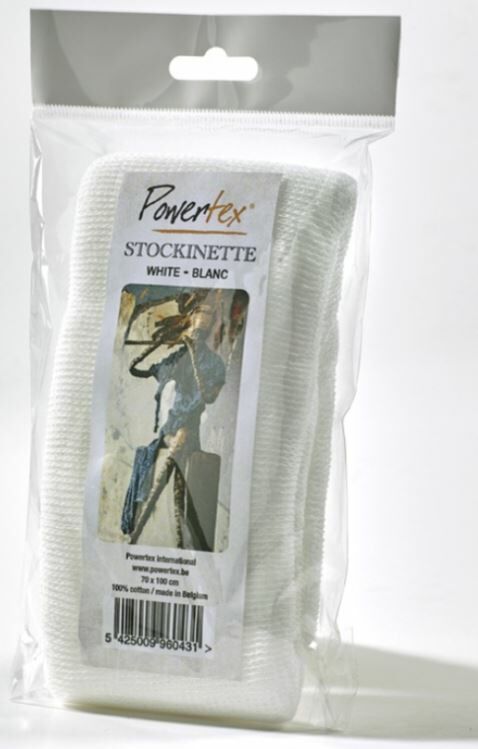 Stockinette Wit 70 x 100 cm (10534W) *