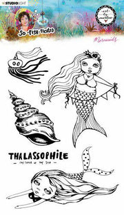 Studio Light By Marlene Clear Stamp So-Fish-Ticated nr.14 ABM-SFT-STAMP14 A5 (AFGEPRIJSD)