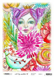 Studio Light By Marlene Rice Paper Marlene's World nr.13 RICEBM13 200x276mm (01-21)