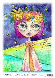 Studio Light By Marlene Rice Paper Marlene's World nr.15 RICEBM15 200x276mm