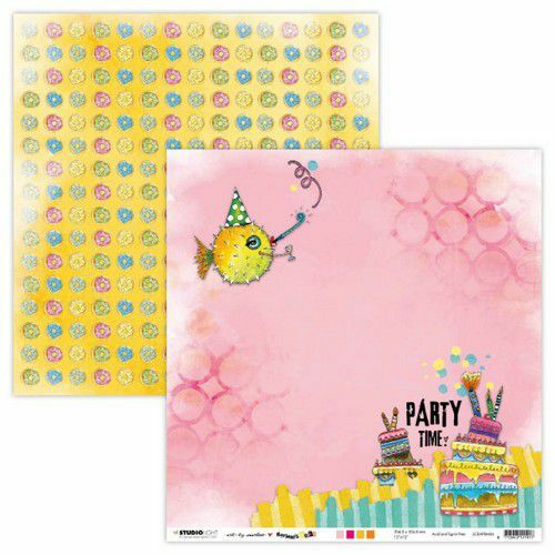 Studio Light By Marlene Scrap Marlene's World nr.6 SCRAPBM06 304x304mm