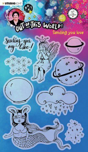 Studio Light Scrap ABM Out of this World nr.72 ABM-OOTW-STAMP72 A5 (10-21)