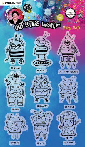 Studio Light Scrap ABM Out of this World nr.74 ABM-OOTW-STAMP74 A5 (10-21)