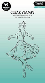 Studio Light Clear Stamp Ballerina Essentials nr.692 SL-ES-STAMP692 80x134mm *