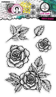 Studio Light Clear Stamp Garden romance Signature Coll. nr.647 ABM-SI-STAMP647 148x210mm *