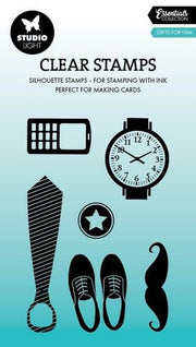 Studio Light Clear Stamp Gifts for him Essentials nr.667 SL-ES-STAMP667 62x93mm (117018/0818) *