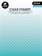 Studio Light Clear stamp Twinkle pattern Essentials nr.632 SL-ES-STAMP632 138x138x3mm *