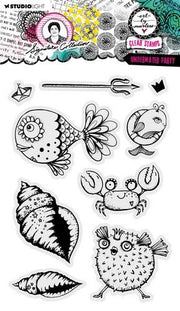 Studio Light Clear Stamp Underwater party Signature Coll. nr.649 ABM-SI-STAMP649 148x210mm (117018/0764) *
