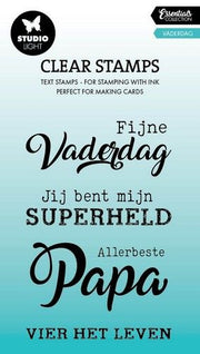 Studio Light Clear Stamp Vaderdag Essentials nr.668 SL-ES-STAMP668 62x93mm (117018/0819) *