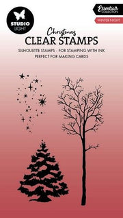 Studio Light Clear Stamp Winter night Essentials nr.711 SL-ES-STAMP711 60x91x3mm *
