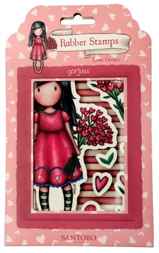 Studio Light Cling Stamp Love Grows Gorjuss Essentials nr.687 GOR-ES-STAMP687 120x170mm *