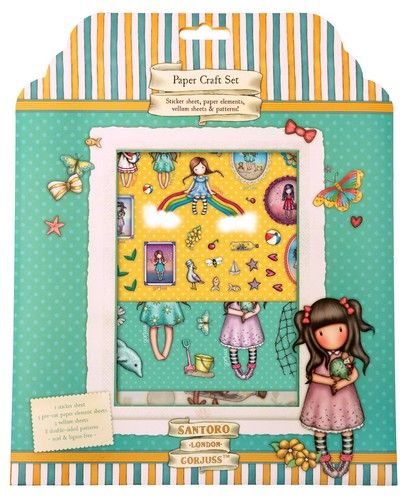 Studio Light Craft Set Paper, stickers&vellum Gorjuss Essent. nr.04 GOR-ES-SET04 203x203mm *