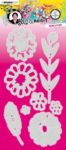 Studio Light Cutting Die ABM Bold & Bright nr.133 ABM-BB-CD133 110x210mm (01-22)